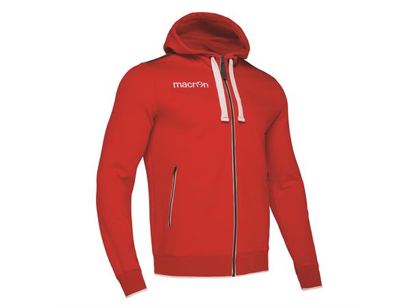 Motown Full Zip Hooded Jacket RED XXS Hettejakke i bomullsmiks 