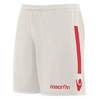 Elbe Short WHT/RED XXL Teknisk trenings-og kampshorts - Unisex