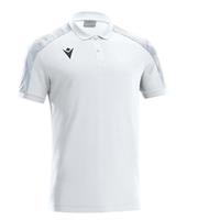 Rock Polo WHT/SILVER 5XL Teknisk poloskjorte