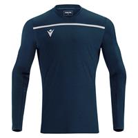 Deneb Shirt Longsleeve NAV/WHT M Teknisk spillertrøye med lang arm