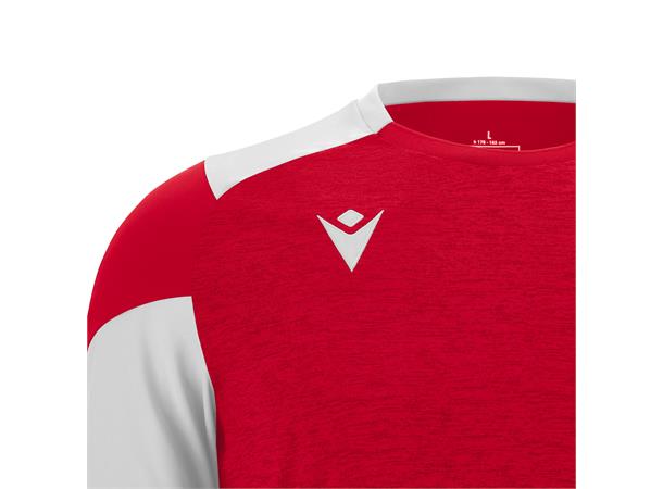 Golem Shirt RED/WHT XS Teknisk kamp og treningsdrakt - Unisex 