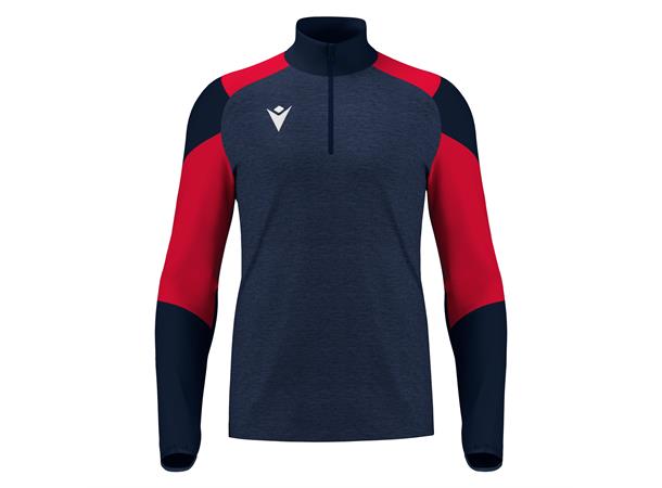 Izel Training 1/4 Zip Top NAV/RED 3XL Teknisk treningsgenser - Unisex 