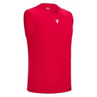 MP151 Hero SL Shirt RED XL Armløs T-skjorte i bomull- Unisex