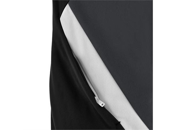 Raijin Full Zip Top BLK/WHT 3XS Teknisk overtrekksjakke - Unisex 