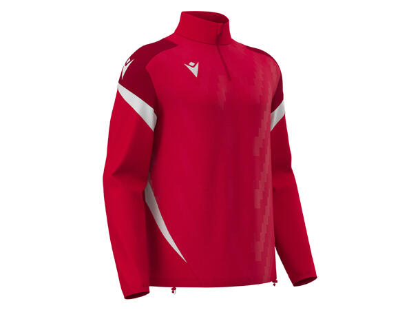 Hollow 1/4 zip RED/WHT 3XS Treningstopp - Unisex 