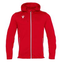 Freyr Hoody Full Zip Top RED L Overtrekksjakke - Unisex